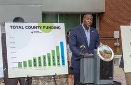 County Executive Ball Education Budget announcement